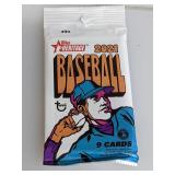 2021 Sealed Topps Heritage Baseball Cards Pack