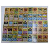 (45) 1999 Fossil Pokemon Common & Uncommon Cards