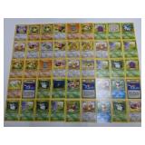(45) 1999 Jungle Pokemon Common & Uncommon Cards
