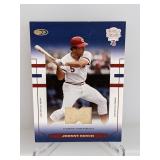 42/50 2004 Donruss WS 76 Johnny Bench Bat Relic