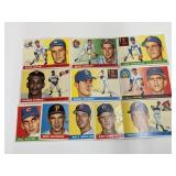 1955 Topps - 10 Different Cards