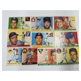 1955 Topps - 10 Different Cards
