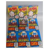 (9) Sealed 1989 & 1990 Fleer Baseball Card Packs