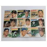 1956 Topps - 10 Different Cards No Creases/No Dups