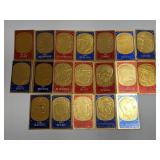 1965 Topps Embossed 19 Cards Torre & Mathews HOF