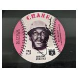 Vida Blue Signed 1976 Crane Potato Chips Card