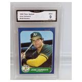 1986 Fleer Update Jose Canseco RC RAW