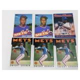 (6) Dwight Gooden Cards W/ RCs