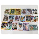(19) Canseco, Murray, Jackson, Carlton, Ryan Cards