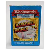 1988 Topps Woolworth Baseball Highlights Cards