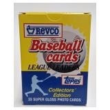1988 Topps Revco League Leaders Baseball Cards