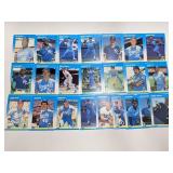 1987 Fleer Royals Team Set W/ Bo Jackson RC