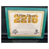 Cal Ripken 2216 Consecutive Game Comm SGA