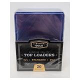 3x4 Standard Top Loader (25 CT. Pack)