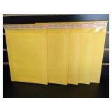 6.5" x 10" Yellow Bubble Mailer #0 (5 Ct Pack)