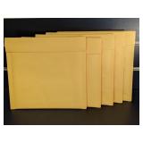 6.5" x 8.5" Yellow Bubble Mailer (5 Ct Pack)