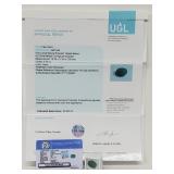 9.75ct Oval Mixed Cut Emerald Cert & Appraisal
