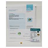 14.71ct Oval Cabochon Cut Citrine Cert & Appraisal