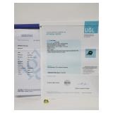 17.90ct Oval Mixed Cut Citrine Cert & Appraisal