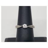 .925 Sterling Silver CZ Ring