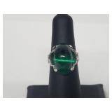 .925 Sterling Silver Gemstone Ring
