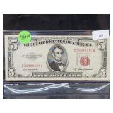 1953-A $5 Red Seal