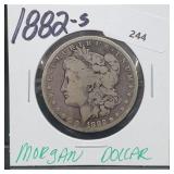 1882-S 90% Silver Morgan $1 Dollar