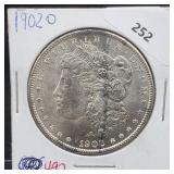 1902-O 90% Silver Morgan $1 Dollar