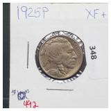 1925 Buffalo Nickel 5 Cents