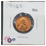 1946-S Lincoln Wheat Penny One Cent