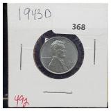 1943-D Steel War Penny One Cent