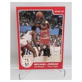 1985 Star All-Rookie Team Michael Jordan ROOKIE #2