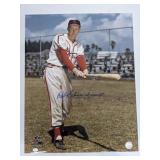 Red Schoendienst Signed 16x20 Photo