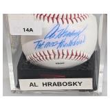 Al Hrabosky Signed Busch Stadium Baseball