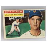 1956 Topps - #307 - Hoyt Wilhelm - Giants