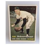 1957 Topps - #154 - Red Schoendienst
