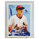  David Eckstein AUTO 2008 UD Goudey Graphs #GG-DE
