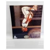 Ozzie Smith Signed 8x10 Photo W/Crease