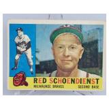  Red Schoendienst 1960 Topps #335