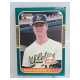  Mark McGwire 1987 Donruss The Rookies #1 RC