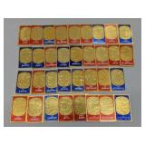 1965 Topps Embossed - 35 Cards w/HOF