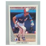  Larry Walker 1990 Leaf Rookie RC #325