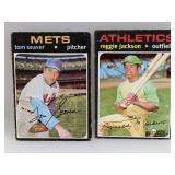 1971 Topps - #20 - Jackson & #160 Seaver