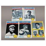 1973 Topps - 5 All Time Leader Ruth,Cobb,Gehrig
