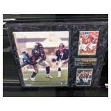 Terrell Davis Photo & Card 15x12 Plaque