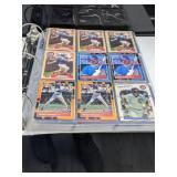 Binder Full of Stars & Rookies Baseball Cards