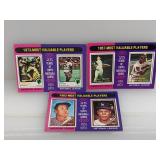 1975 Topps Mini - 3 MVP Player Cards w/Mantle