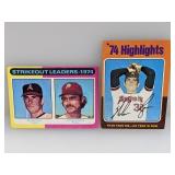 1975 Topps Mini - 2 Nolan Ryan Cards