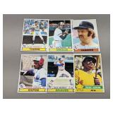 1979 Topps - 6 HOF/Star Cards