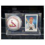 Albert Pujols Baseball Card/Baseball Display